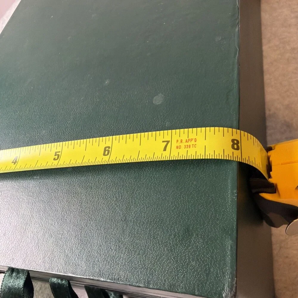 Vintage MEHLE Green 4-Drawer Index Card File Storage Box Archive Organizer Case
